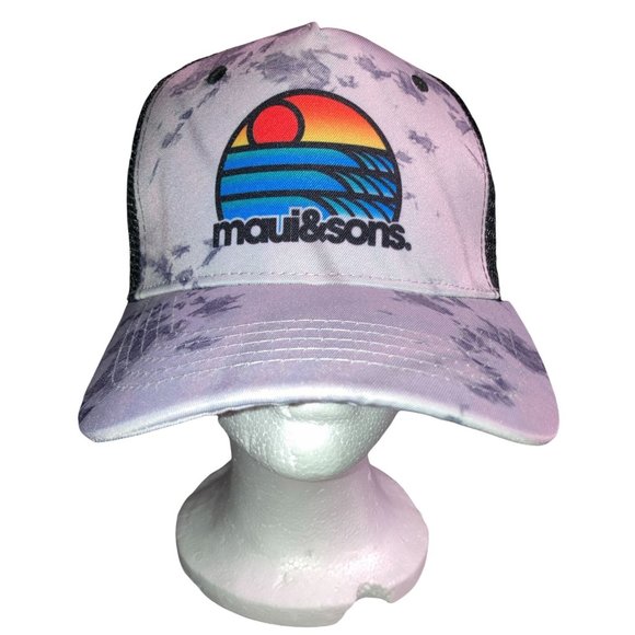 Maui And Sons Mesh Snapback Tropical 